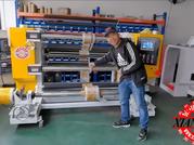 High speed slitting machine